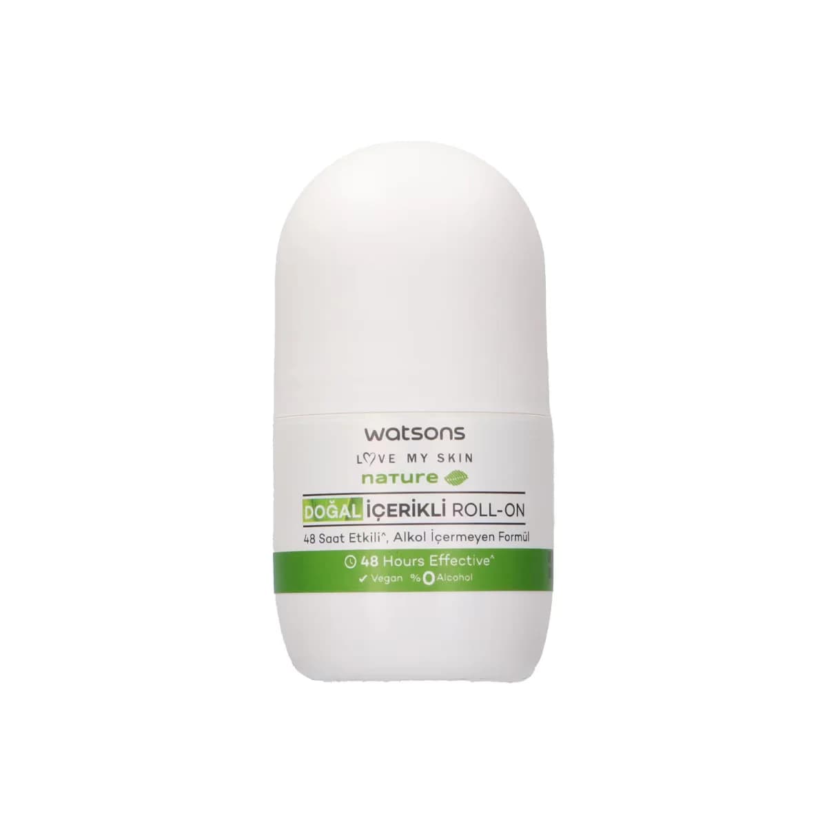 Watsons Nature Alkohol-freier Roll-On mit Aloe Vera 50ml