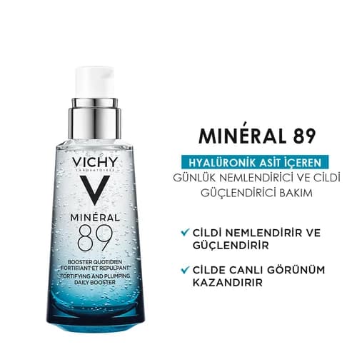 Vichy Mineral 89 Hydrating Serum mit Hyaluronsäure 50 ml