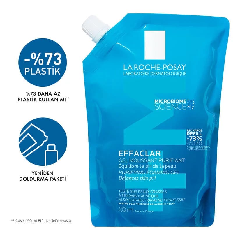 La Roche-Posay Effaclar Reinigungsgel für fettige Haut 400ml