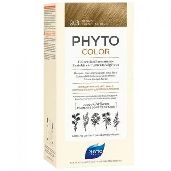 Phyto Phytocolor 9.3 Hellblond Dore Pflanzenhaarfarbe