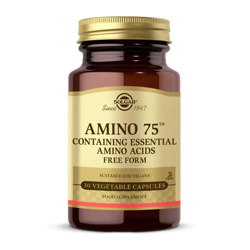 Solgar Amino 75 Kapseln - Essentielle Aminosäuren für die Regeneration