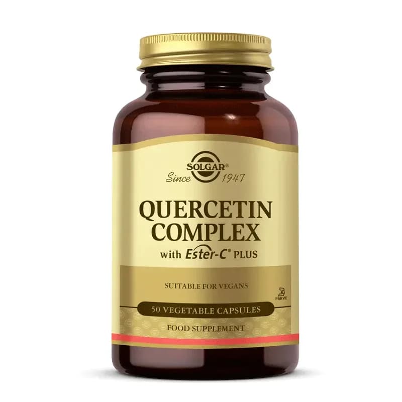 Solgar Quercetin Komplex - Antioxidans & Unterstützung der Entzündungsreaktion 50 Kapseln