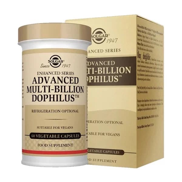 Solgar Advanced Multi-Billion Dophilus Probiotika Kapseln 60 Stück