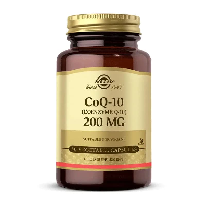 Solgar Coenzym Q-10 200mg Kapseln für Herz- und Energiesupport