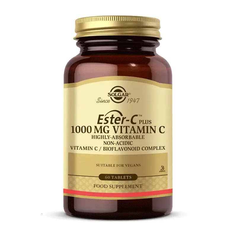 Solgar Ester-C Plus 1000mg - Immununterstützung Kapseln 60 Stück