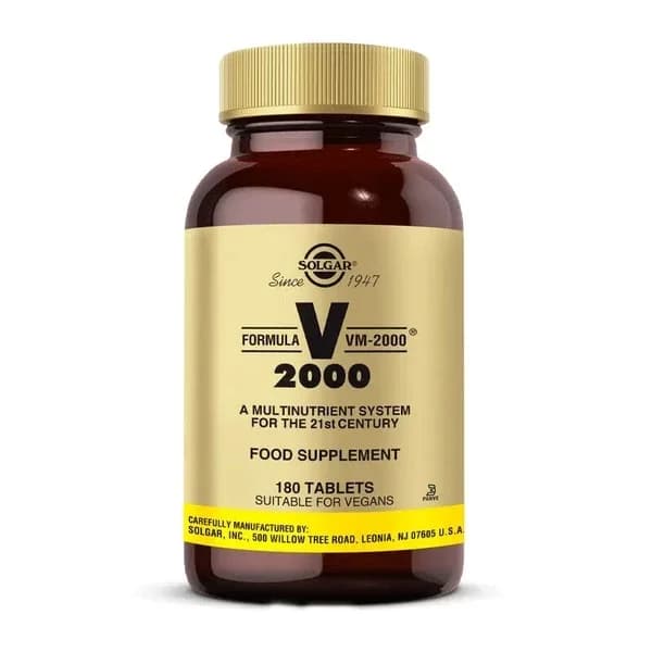 Solgar VM-2000 Multivitamin & Mineral 180 Tabletten