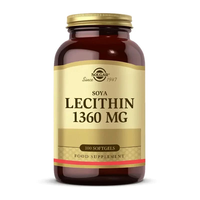 Solgar Lecithin 1360mg - 100 Weichkapseln