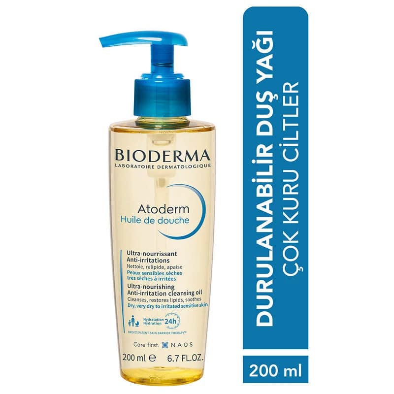 Bioderma Atoderm 24h nährendes Duschöl 200ml