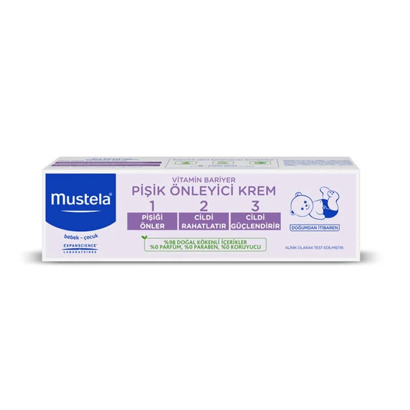 Mustela 1 2 3 Vitamin Barriercreme 100ml