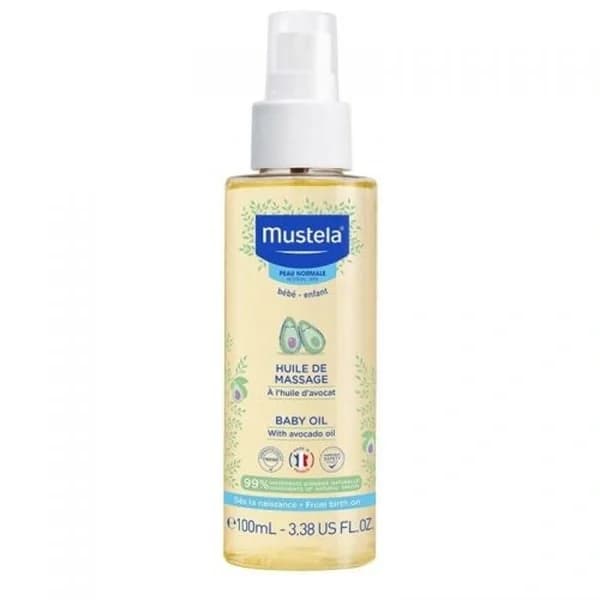 Mustela Babyöl mit Avocado - Sanfte Hautfeuchtigkeit 100ml