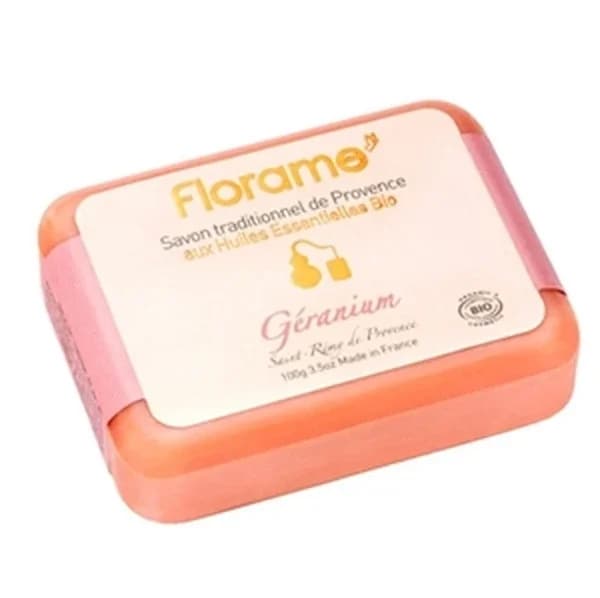 Florame Bio-Geraniumseife - 100g