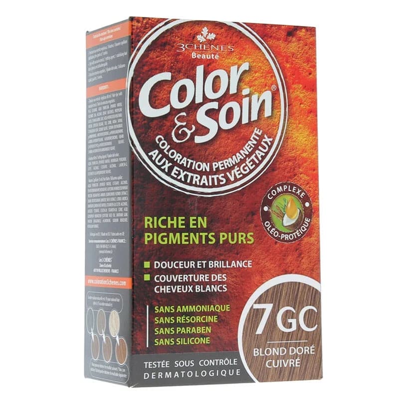 Color and Soin 7GC Haarfarbe - Goldkupferblond
