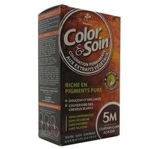 Color and Soin 5M Hellkastanienbraun Haarfarbe - Natürlicher Glanz