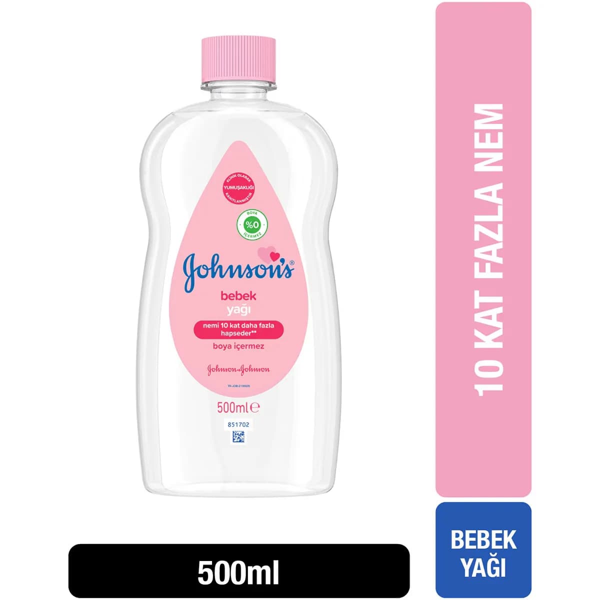 Johnson's Babyöl 500ml