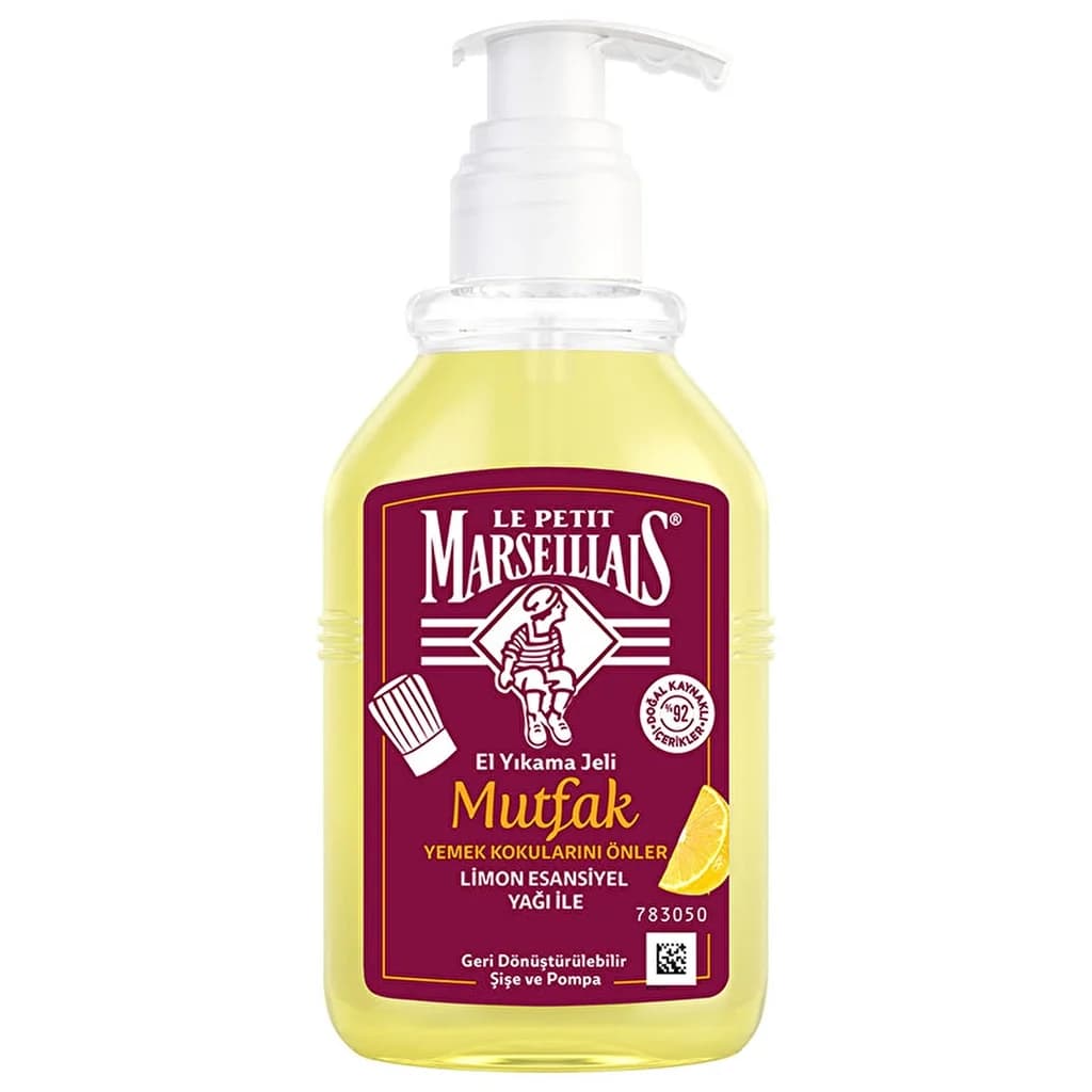 Le Petit Marseillais 300ml Flüssigseife für die Küche mit natürlichem Zitronenduft