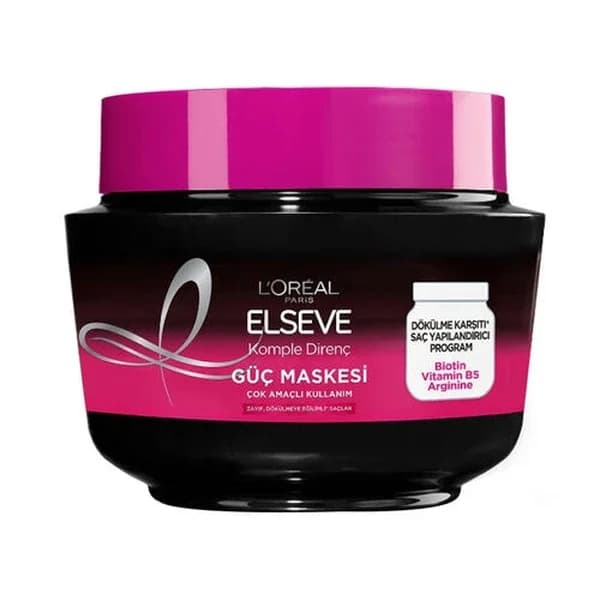 L'Oréal Paris Elseve Komplett Widerstand Haarmaske 300 ml