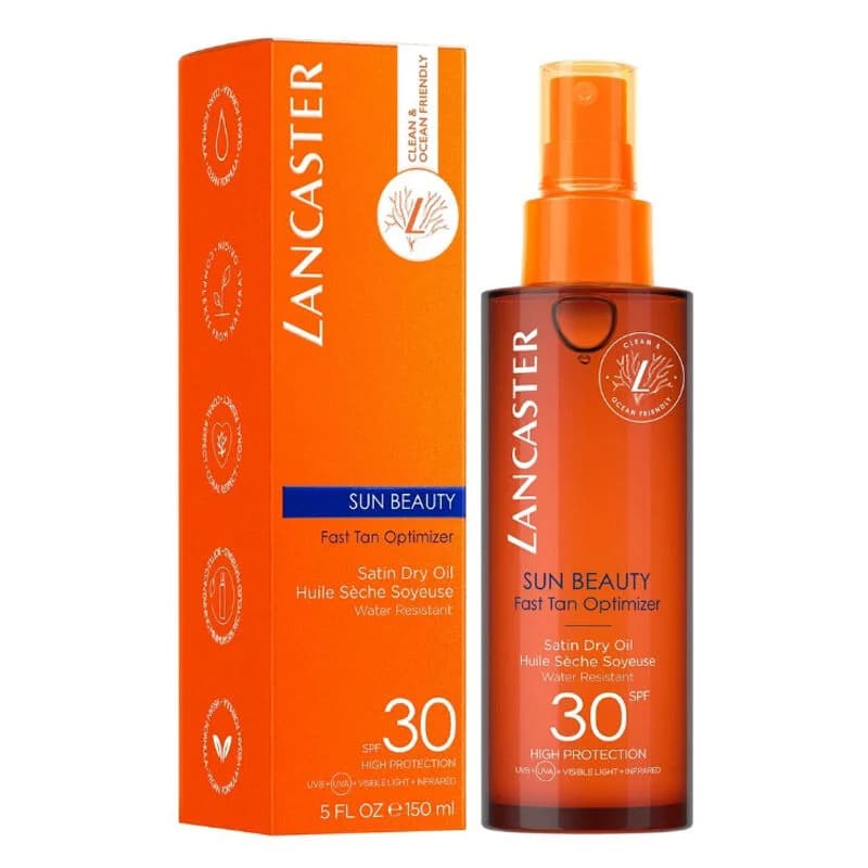 Lancaster Sun Beauty Satin Sheen Oil SPF 30 - 150ml