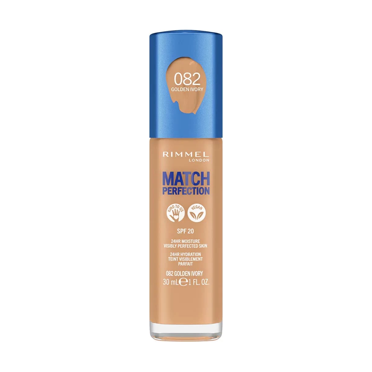 Rimmel Match Perfection Foundation Nr. 82 Gold Ivory - SPF 20