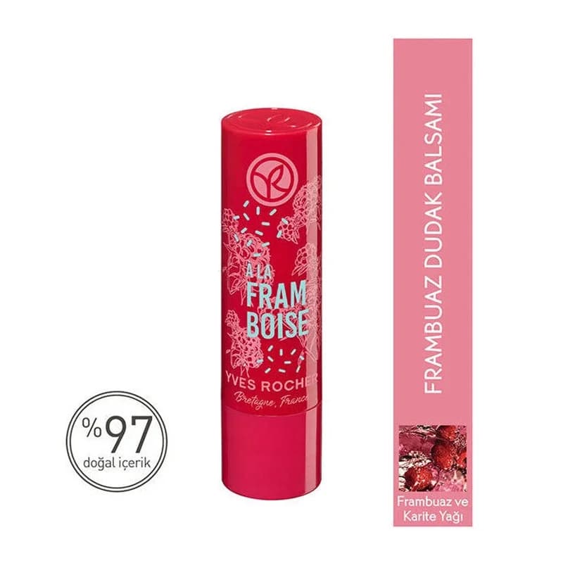 Himbeer Lippenbalsam - Nährend & Feuchtigkeitsspendend 4,8g