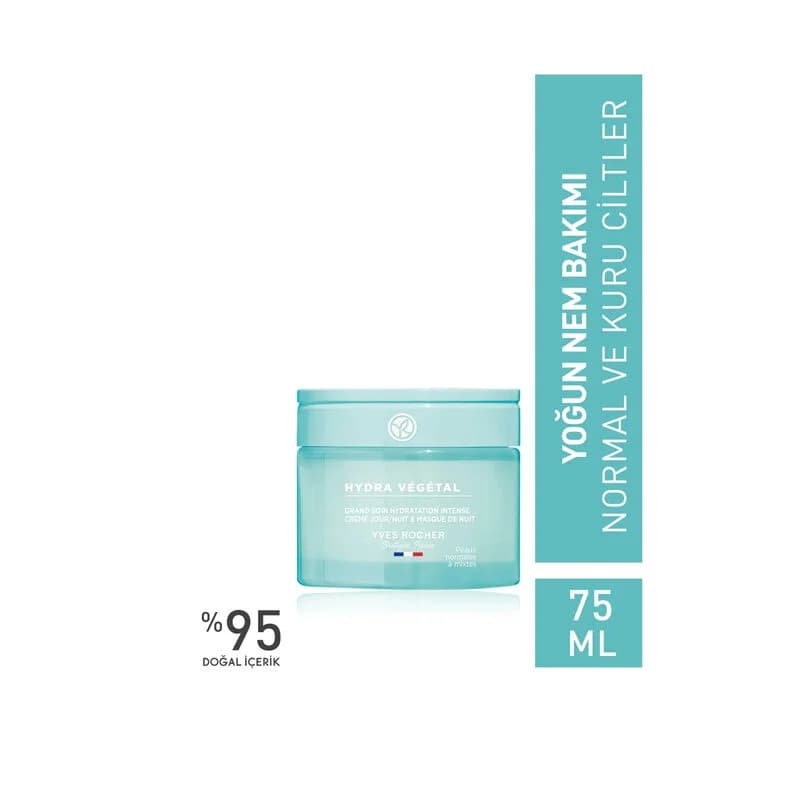 Yves Rocher Intensive Feuchtigkeitscreme für normale und trockene Haut 75ml