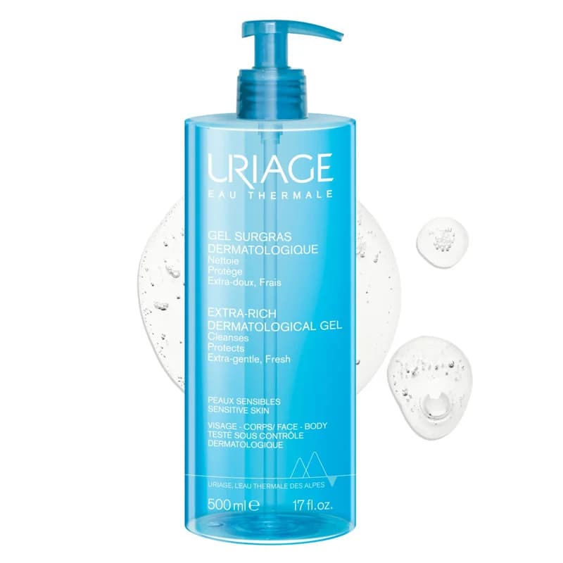 Uriage Extra Rich Dermatologisches Gel für tiefe Hydratation 500ml