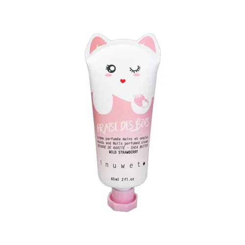 Inuwet Erdbeer Feuchtigkeits-Handcreme - 60 ml