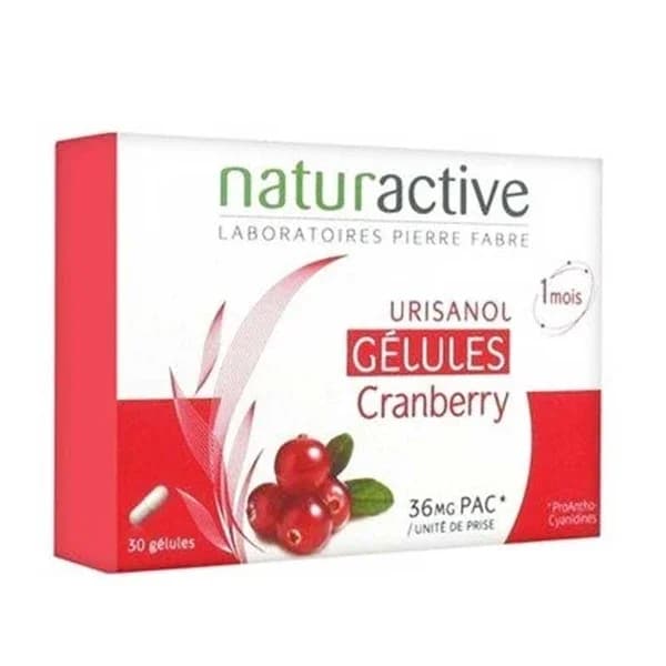 Naturactive Urisanol Cranberry Kapseln für die Harnwegsgesundheit 30 Stück