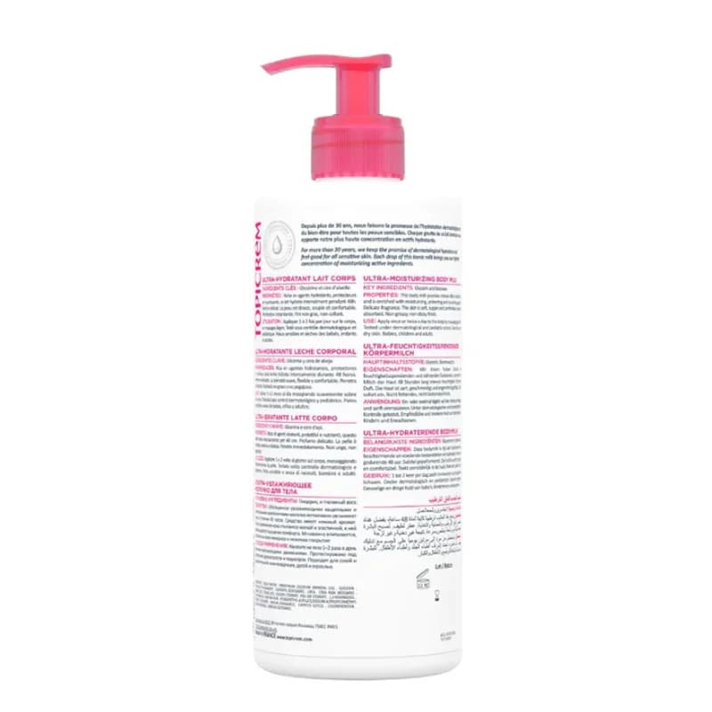 Topicrem Ultra Feuchtigkeitsspendende Körpermilch 500ml