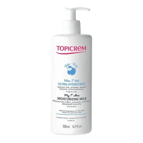 Topicrem Baby Feuchtigkeitsmilch 500ml
