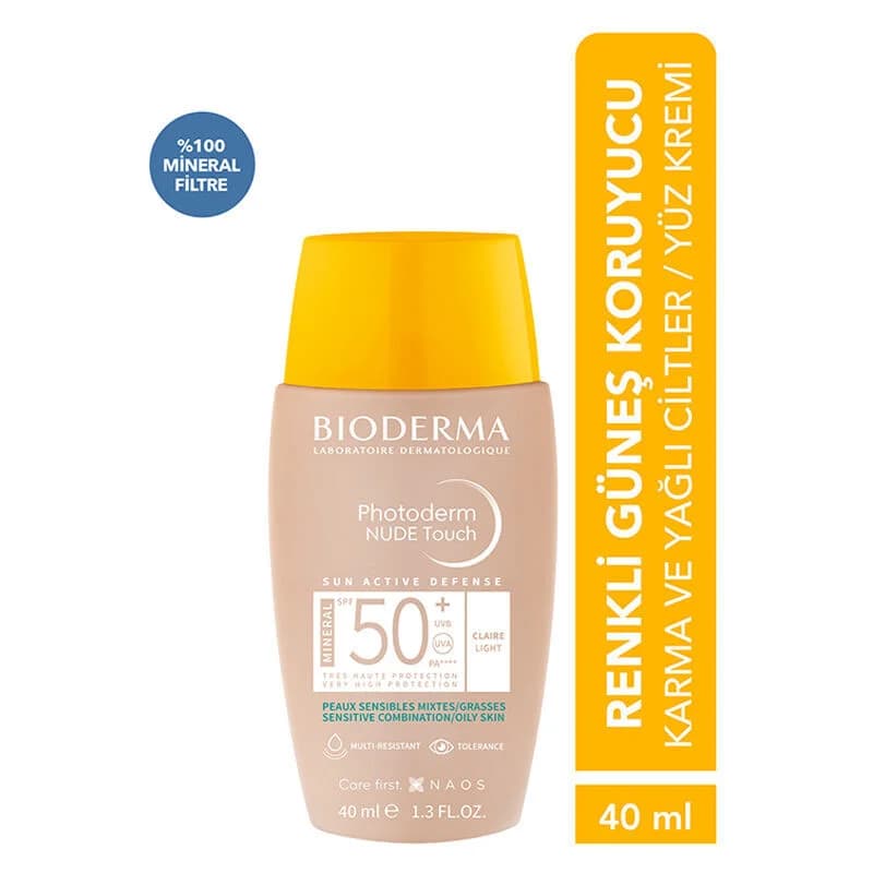 Bioderma Photoderm Nude Touch SPF50+ Light 40ml