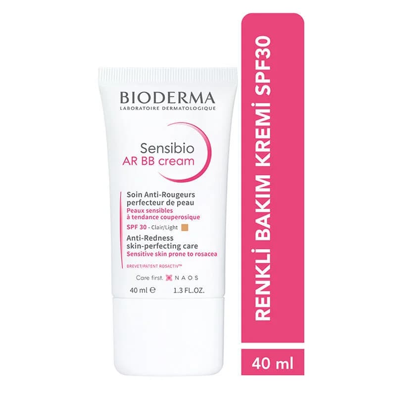Bioderma Sensibio AR BB Cream SPF 30 - Hell 40ml für empfindliche Haut