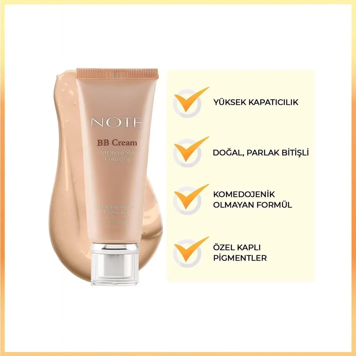 Note BB Cream 35ml - Natürliche Deckkraft, SPF 15, Seidiges Finish