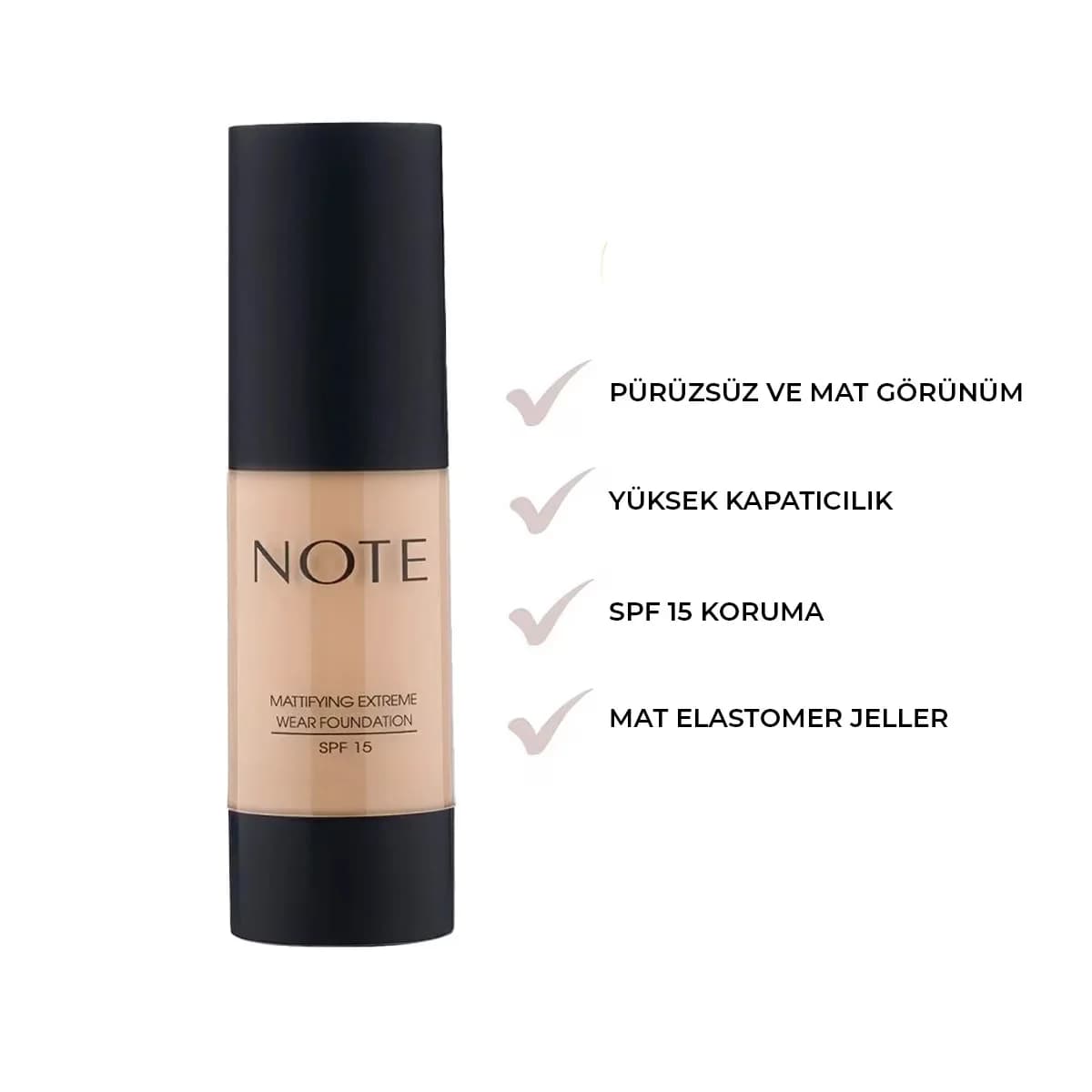 Note Mattifying Extreme Wear Foundation für ölige Haut - 35ml