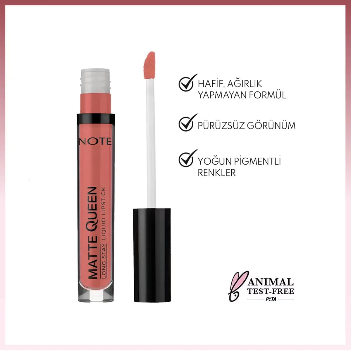 Matte Queen Langanhaltender Flüssiglippenstift