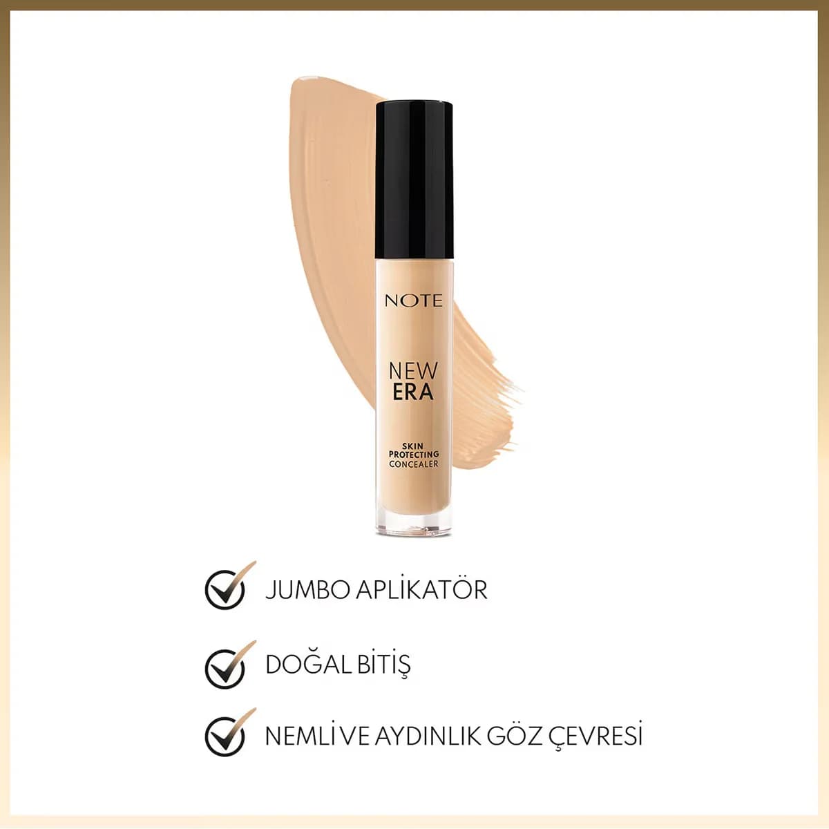 Note New Era Pflanzlicher Hautschutz Concealer - Hohe Deckkraft