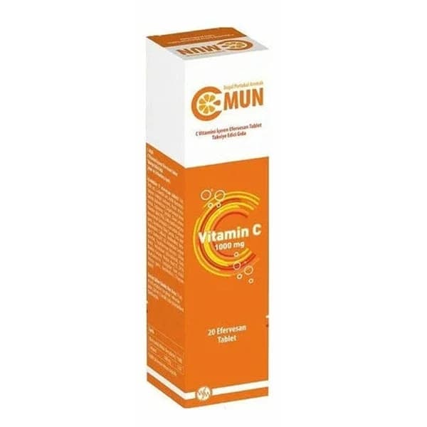 C-Mun 1000 mg Brausetabletten Vitamin C - 20 Tabletten