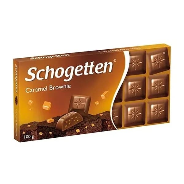Schogetten Karamell Brownie Schokolade 100g