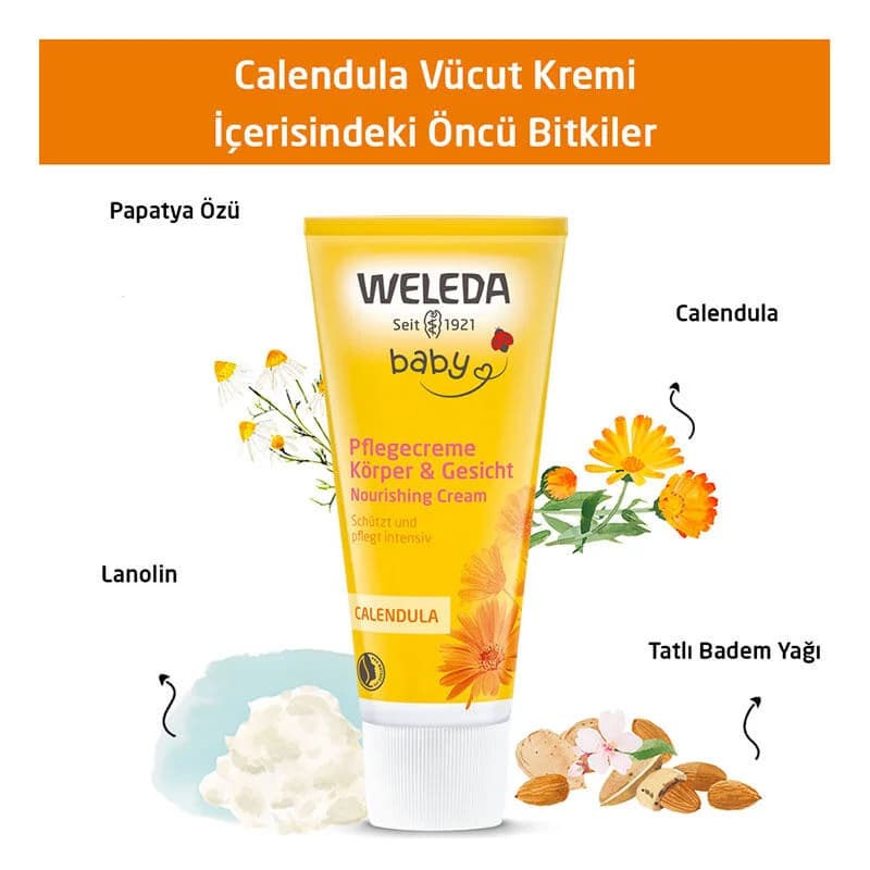 Weleda Baby Feuchtigkeitscreme, 75ml