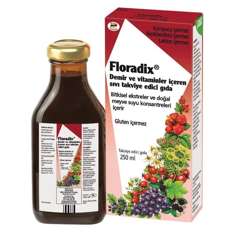 Floradix Flüssigeisen & Vitamine 250 ml