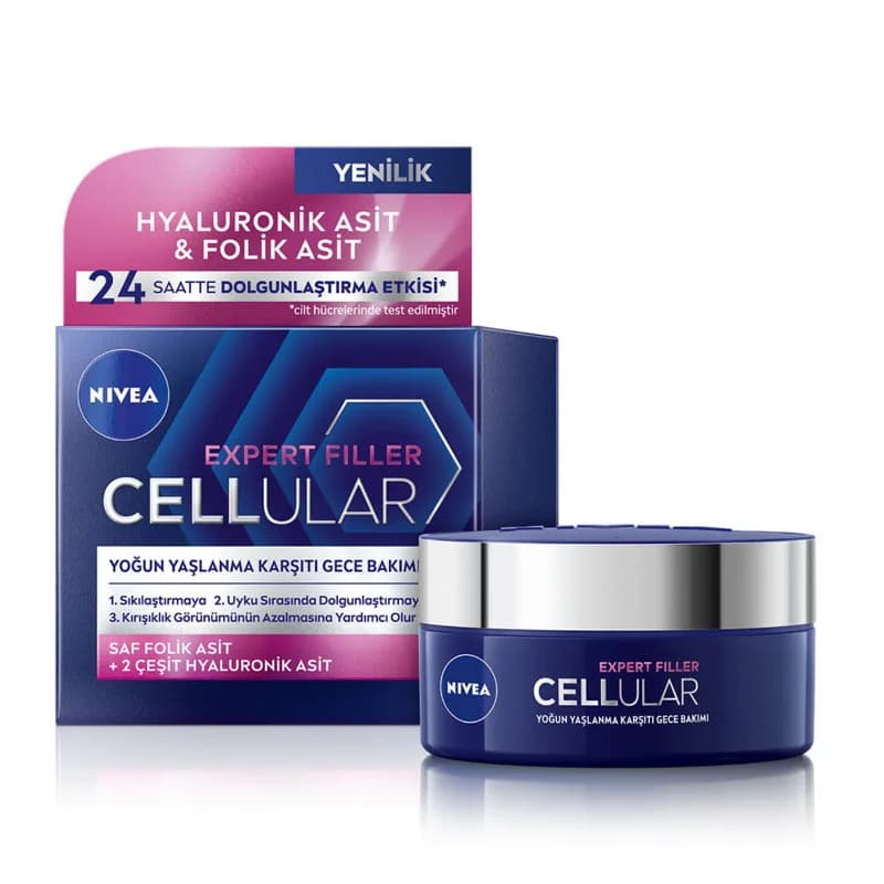 Nivea Cellular Expert Filler Anti-Aging Nachtcreme 50ml