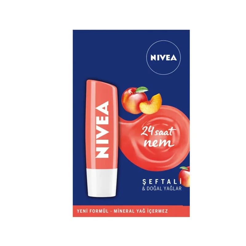 Nivea Pfirsich Lippenpflegecreme 4,8g