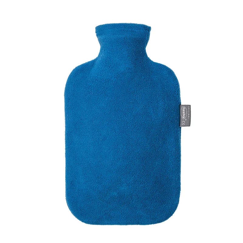 Fashy Wärmflasche 2L mit Thermophorbezug - Marineblau