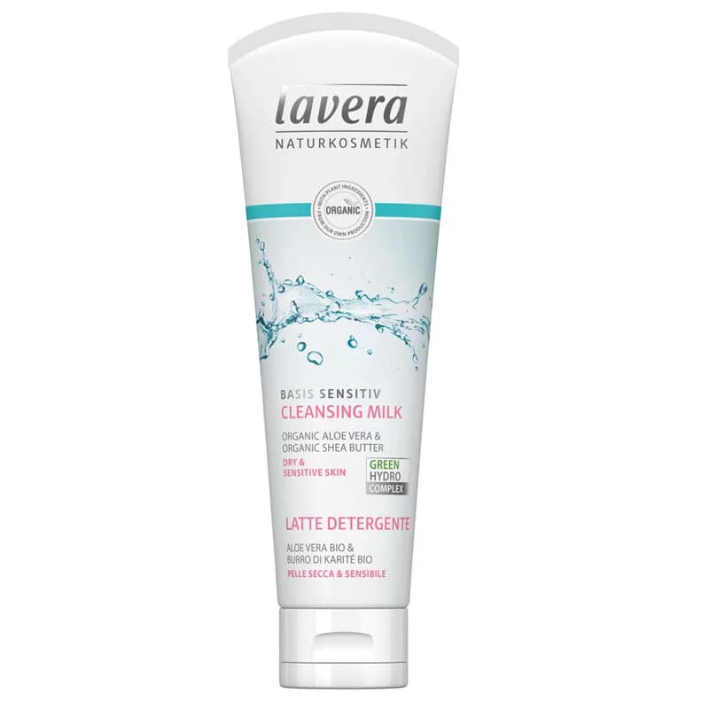 Lavera Basis Sensitiv Bio Gesichtsreinigungsmilch 125ml