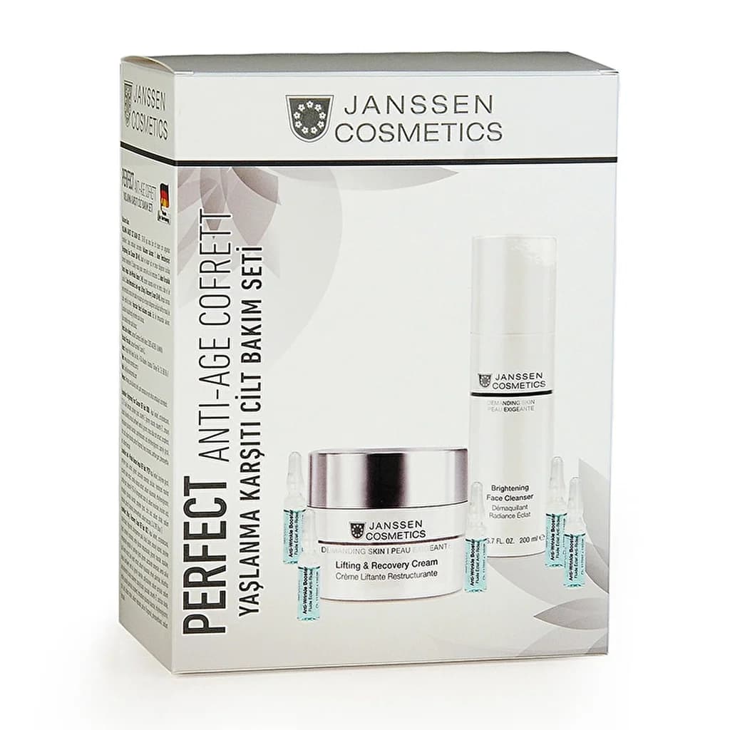 Janssen Anti-Aging Hautpflege Set: Feuchtigkeitscreme &amp; Ampullen
