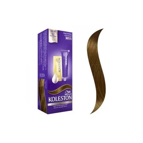 Wella Koleston Haarfarbe Creme mit Öl-Ersatz 307/1 Aschgrau 50 ml