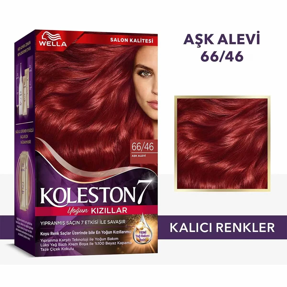 Koleston Wella Supreme Haarfärbeset - 100% intensive Farbe 50ml