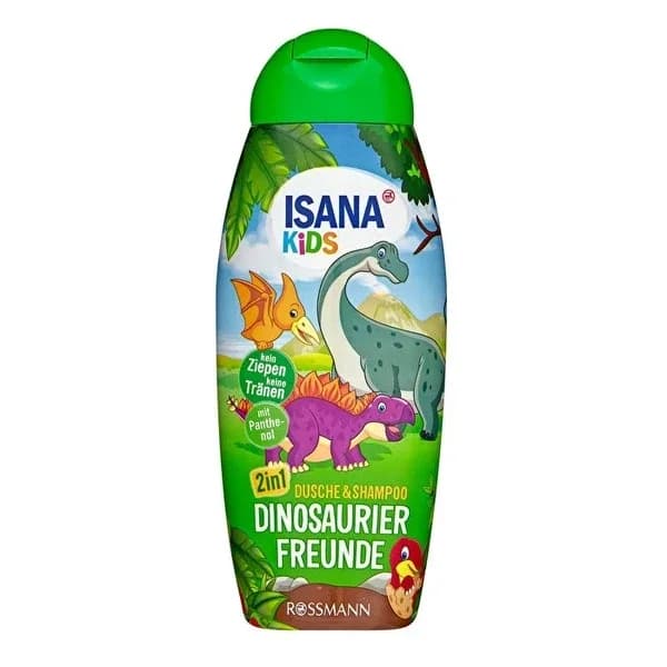 Isana Kids 2-in-1 Duschgel &amp; Shampoo mit Kiwi-Duft 300ml