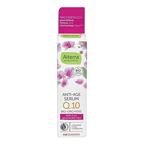 Alterra Veganes Anti-Aging Serum mit Arganöl, 30 ml