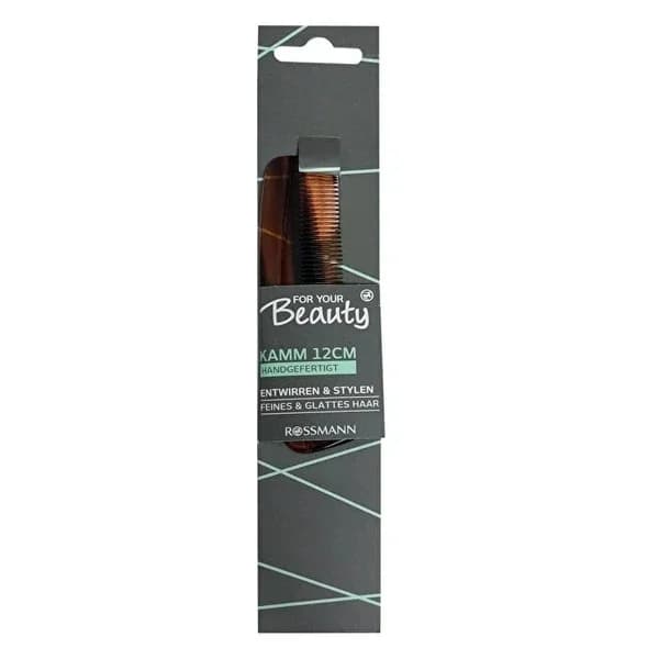 Handgemachter Kamm 12cm von For Your Beauty - Einzigartige Farben Verfügbar