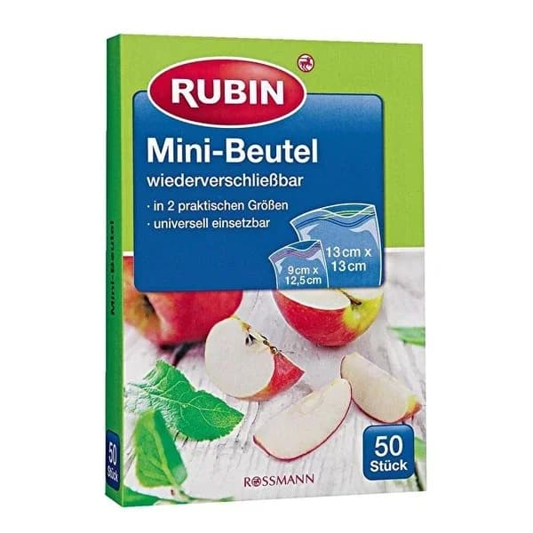 Rubin Verschließbare Gefrierbeutel